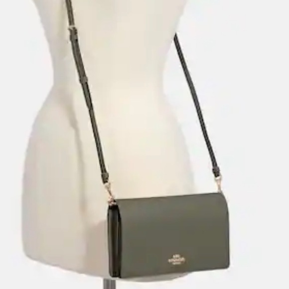 Army Green - NWT - Coach Anna Crossbody Purse - Picture 2 of 5